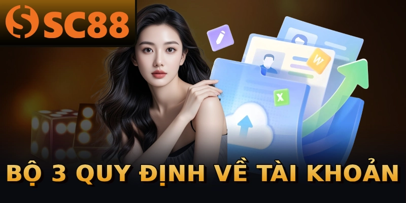 Bộ 3 quy định về tài khoản